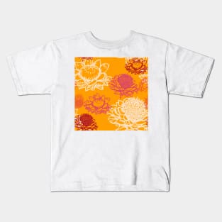 Everlasting Daisy Australian Wildflower Kids T-Shirt